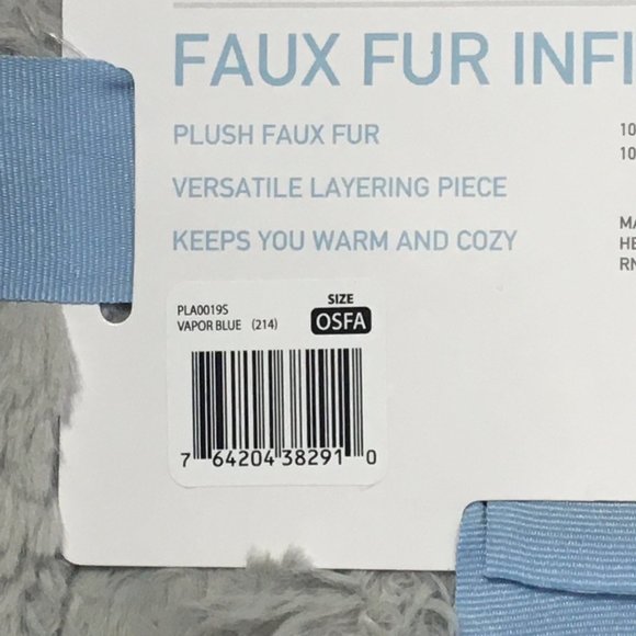 NWT Lot of 4 Faux Fur Infinity Scarves, Galentine's Day Gift, Gift for Her - Picture 6 of 9